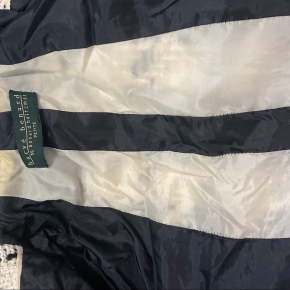 Harve Benard Vintage Black & White Blazer Jacket - Picture 11 of 16